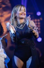 RITA ORA Performs at American Express Gold Launch at Casino Del Bosque in Mexico City 10/17/2019