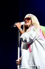 RITA ORA Performs at Westfield Mall in Stockholm 09/28/2019