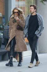 ROMEE STRIJD and Laurens Van Leeuwen Out in New York 10/23/2019