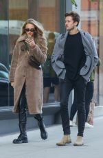ROMEE STRIJD and Laurens Van Leeuwen Out in New York 10/23/2019