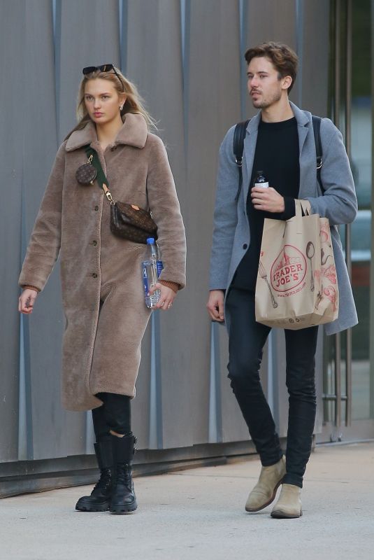 ROMEE STRIJD and Laurens Van Leeuwen Out in New York 10/23/2019