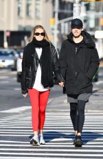 ROMEE STRIJD and Laurens Van Leeuwen Out in New York 10/26/2019