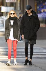 ROMEE STRIJD and Laurens Van Leeuwen Out in New York 10/26/2019