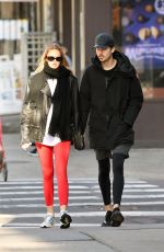 ROMEE STRIJD and Laurens Van Leeuwen Out in New York 10/26/2019