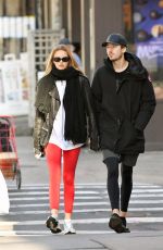 ROMEE STRIJD and Laurens Van Leeuwen Out in New York 10/26/2019