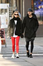 ROMEE STRIJD and Laurens Van Leeuwen Out in New York 10/26/2019