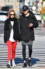 ROMEE STRIJD and Laurens Van Leeuwen Out in New York 10/26/2019