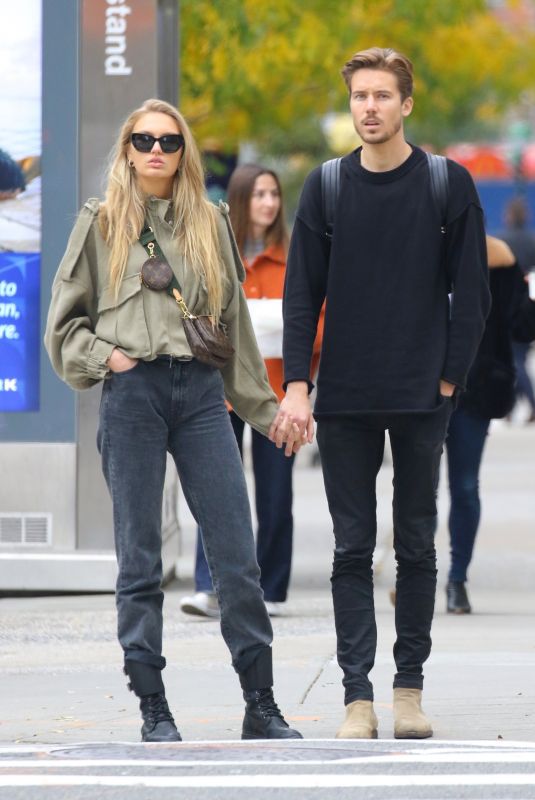 ROMEE STRIJD and Laurens van Leeuwen Out in New York 10/28/2019