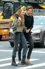 ROMEE STRIJD and Laurens van Leeuwen Out in New York 10/28/2019