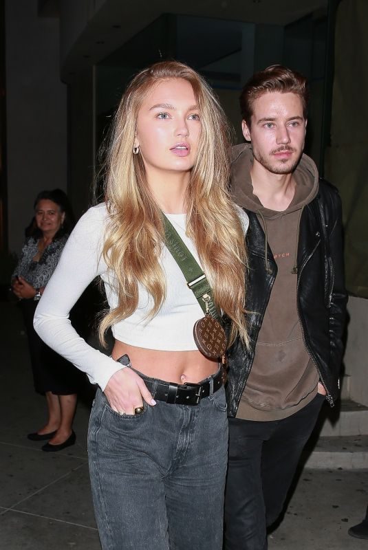 ROMEE STRIJD at Catch LA in West Hollywood 10/19/2019