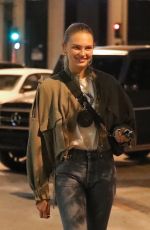ROMEE STRIJD Leaves Zinque Caffee in West Hollywood 10/21/2019