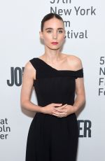 ROONEY MARA at Joker Premiere at 57th New York Film Festival 10/02/2019