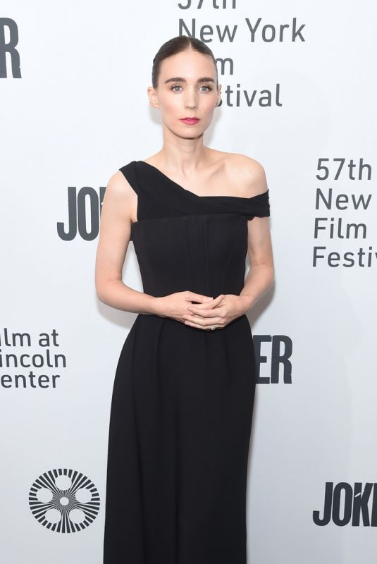 ROONEY MARA at Joker Premiere at 57th New York Film Festival 10/02/2019