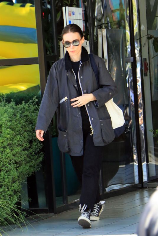 ROONEY MARA Out Shopping in Los Angeles 10/06/2019