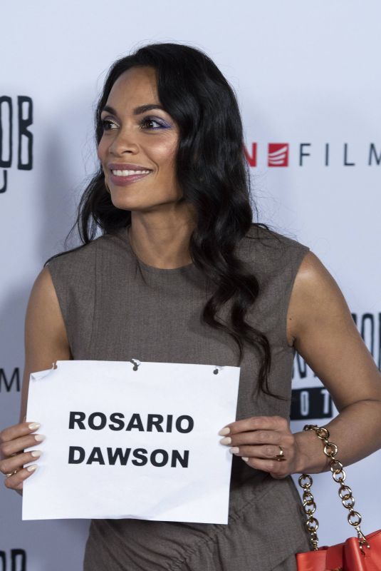 ROSARIO DAWSON at Jay and Silent Bob Reboot Screening in Los Angeles 10/14/2019
