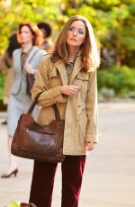 ROSE BYRNE on the Set of Mrs. America in New York 10/26/2019
