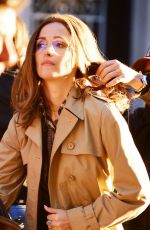 ROSE BYRNE on the Set of Mrs. America in New York 10/26/2019