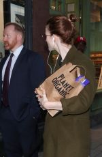 ROSE LESLIE Out and About in London 10/04/2019