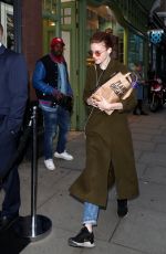 ROSE LESLIE Out and About in London 10/04/2019