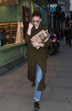 ROSE LESLIE Out and About in London 10/04/2019