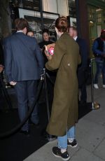 ROSE LESLIE Out and About in London 10/04/2019