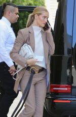 ROSIE HUNTINGTON-WHITELEY Arrives at a Meeting in Beverly Hills 10/08/2019