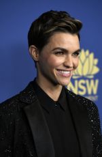 RUBY ROSE at 8th Annual Australians in Film Awards Gala & Benefit Dinner in Century City 10/23/2019