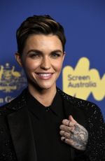 RUBY ROSE at 8th Annual Australians in Film Awards Gala & Benefit Dinner in Century City 10/23/2019