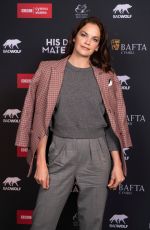 RUTH WILSON at His Dark Materials Premiere in Cardif 10/17/2019