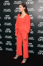 RUTH WILSON at His Dark Materials Premiere in London 01/15/2019