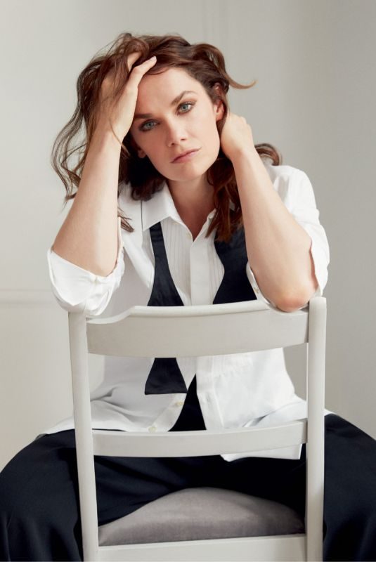 RUTH WILSON in Harper’s Bazaar Magazine, UK December 2019