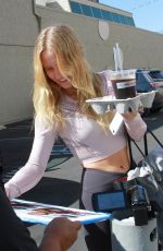 SAILOR BRINKLEY and LAUREN ALAINA at DWTS Rehersal in Los Angeles 10/06/2019