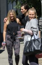 SAILOR BRINKLEY and LAUREN ALAINA at DWTS Rehersal in Los Angeles 10/06/2019