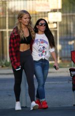 SAILOR BRINKLEY Leaves Dancing with the Stars Practice in Los Angeles 10/01/2019