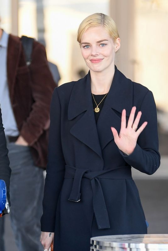 SAMARA WEAVING at Los Angeles International Airport 10/02/2019