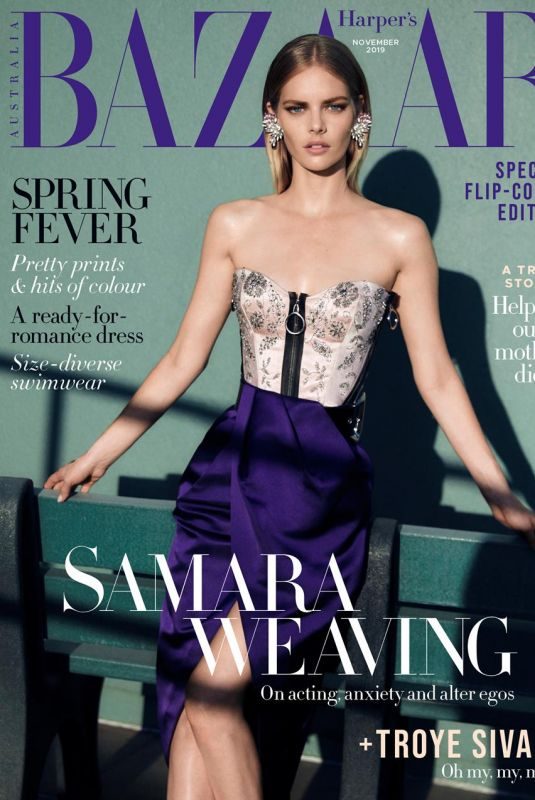 SAMARA WEAVING in Harper’s Bazaar Magazine, Australia November 2019