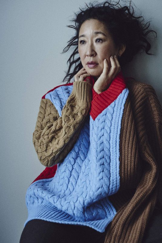SANDRA OH in Edit by Net-a-porter, October 2019