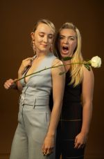 SAOIRSE RONAN and FLORENCE PUGH for LA Times, October 2019