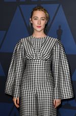 SAOIRSE RONAN at AMPAS 11th Annual Governors Awards in Hollywood 10/27/2019