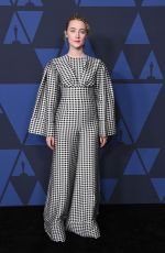 SAOIRSE RONAN at AMPAS 11th Annual Governors Awards in Hollywood 10/27/2019