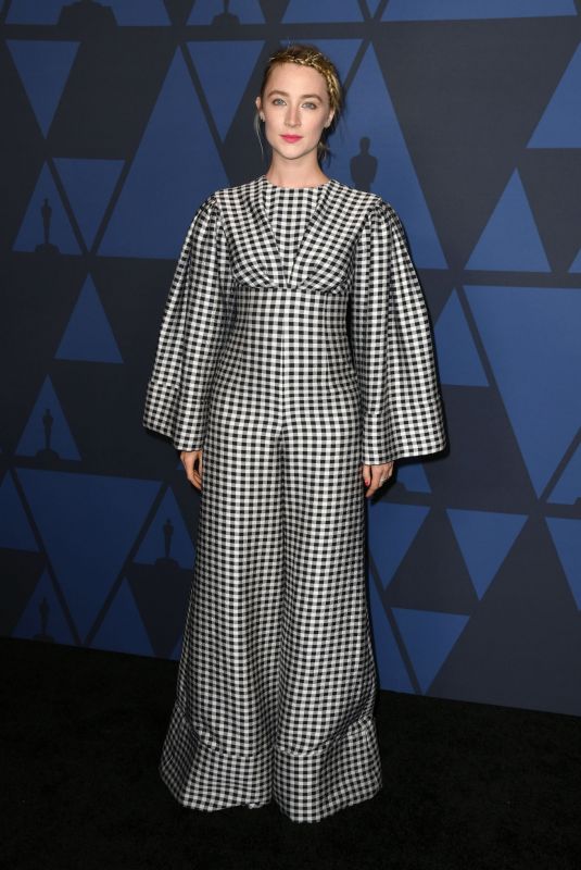 SAOIRSE RONAN at AMPAS 11th Annual Governors Awards in Hollywood 10/27/2019