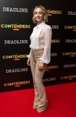 SAOIRSE RONAN at Little Women Presentation at Deadline: The Contenders London 10/05/2019