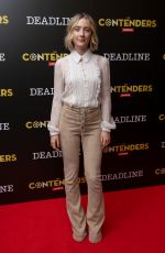 SAOIRSE RONAN at Little Women Presentation at Deadline: The Contenders London 10/05/2019