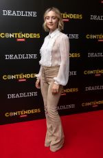 SAOIRSE RONAN at Little Women Presentation at Deadline: The Contenders London 10/05/2019