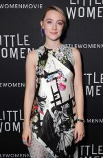 SAOIRSE RONAN at Little Women Screening in Los Angeles 10/22/2019