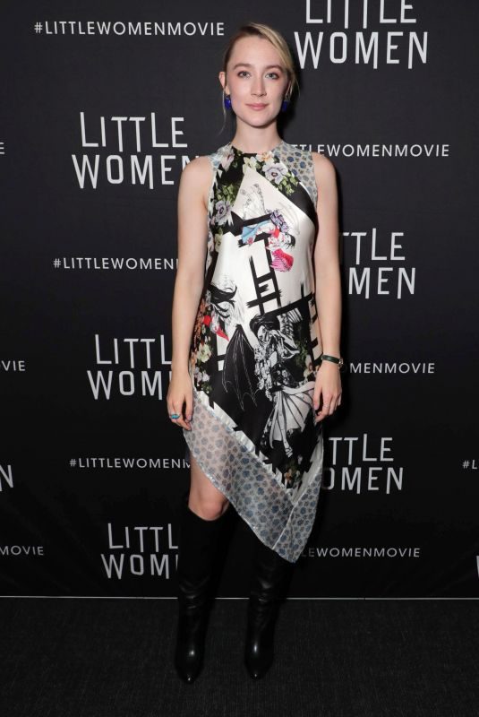 SAOIRSE RONAN at Little Women Screening in Los Angeles 10/22/2019