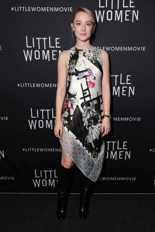 SAOIRSE RONAN at Little Women Screening in Los Angeles 10/22/2019