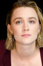 SAOIRSE RONANA at Little Women Photocall in Los Angeles 10/28/2019