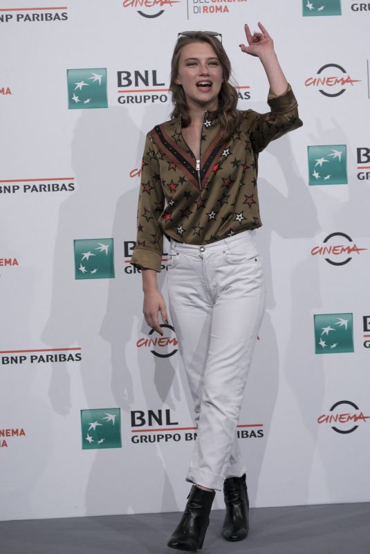 SARA KLIMOSKA at Willow Photocall at 14th Rome Film Festival 10/19/2019