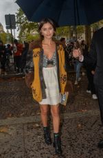 SARAH ELLEN at Miu Miu Show at Paris Fashion Week 10/01/2019
